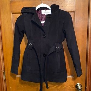 KC Collections. Adorable Girls size 10 Peacoat
